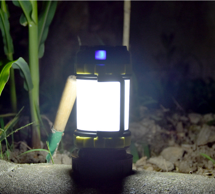 Multifunktionell Campinglampa — LED med USB-laddning