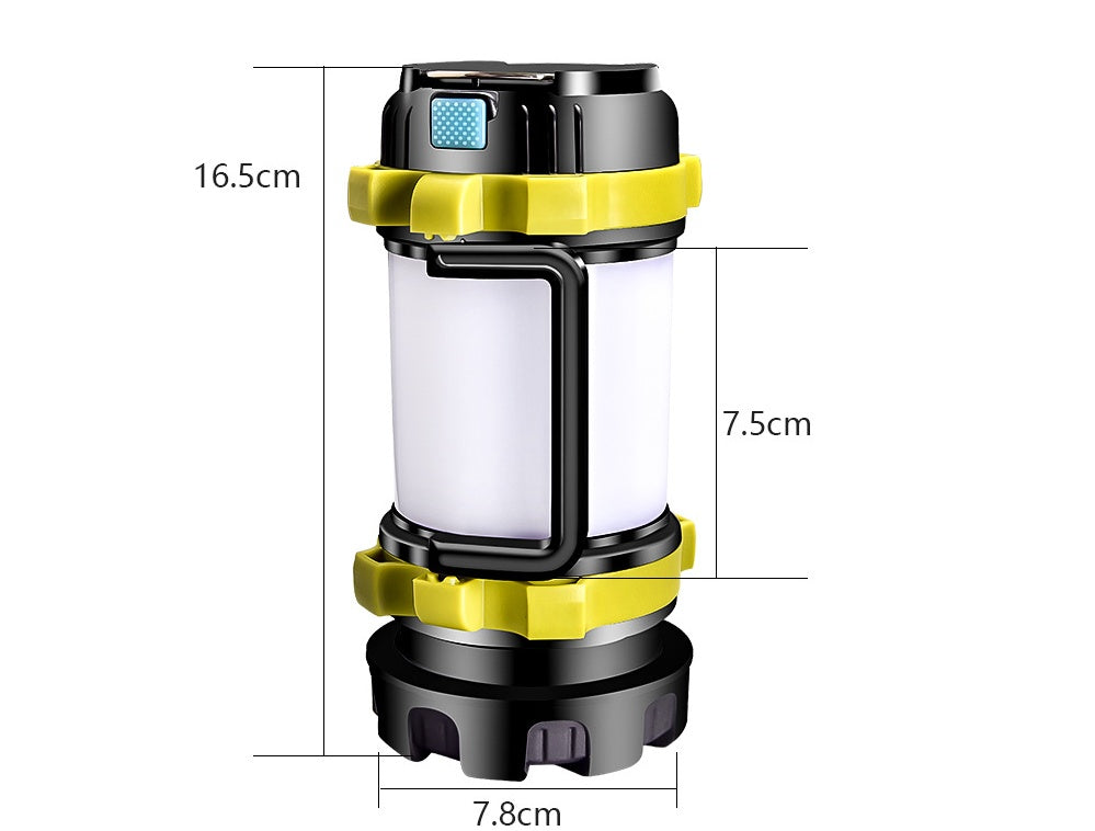 Multifunktionell Campinglampa — LED med USB-laddning