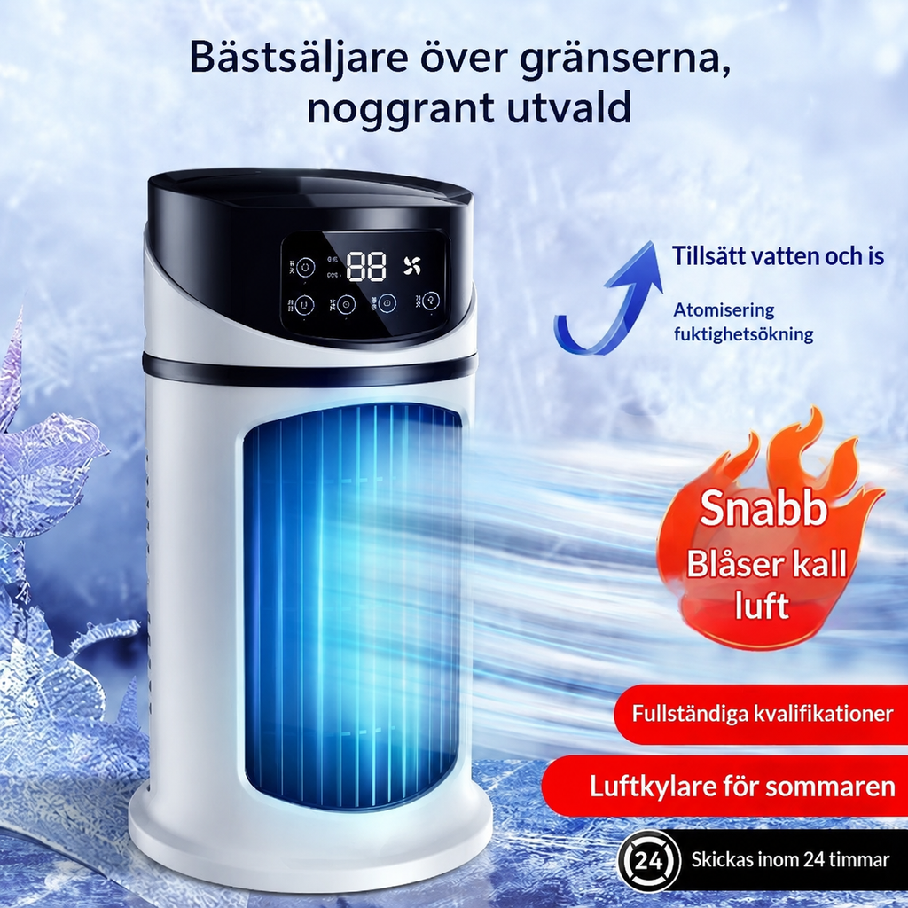 Portabel USB Luftkylare – Mini AC För Hem & Kontor