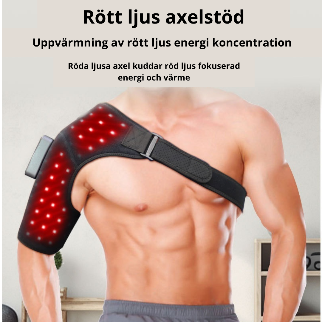 Värmemassager med Rött Ljus — Lindra Smärta på Hela Kroppen