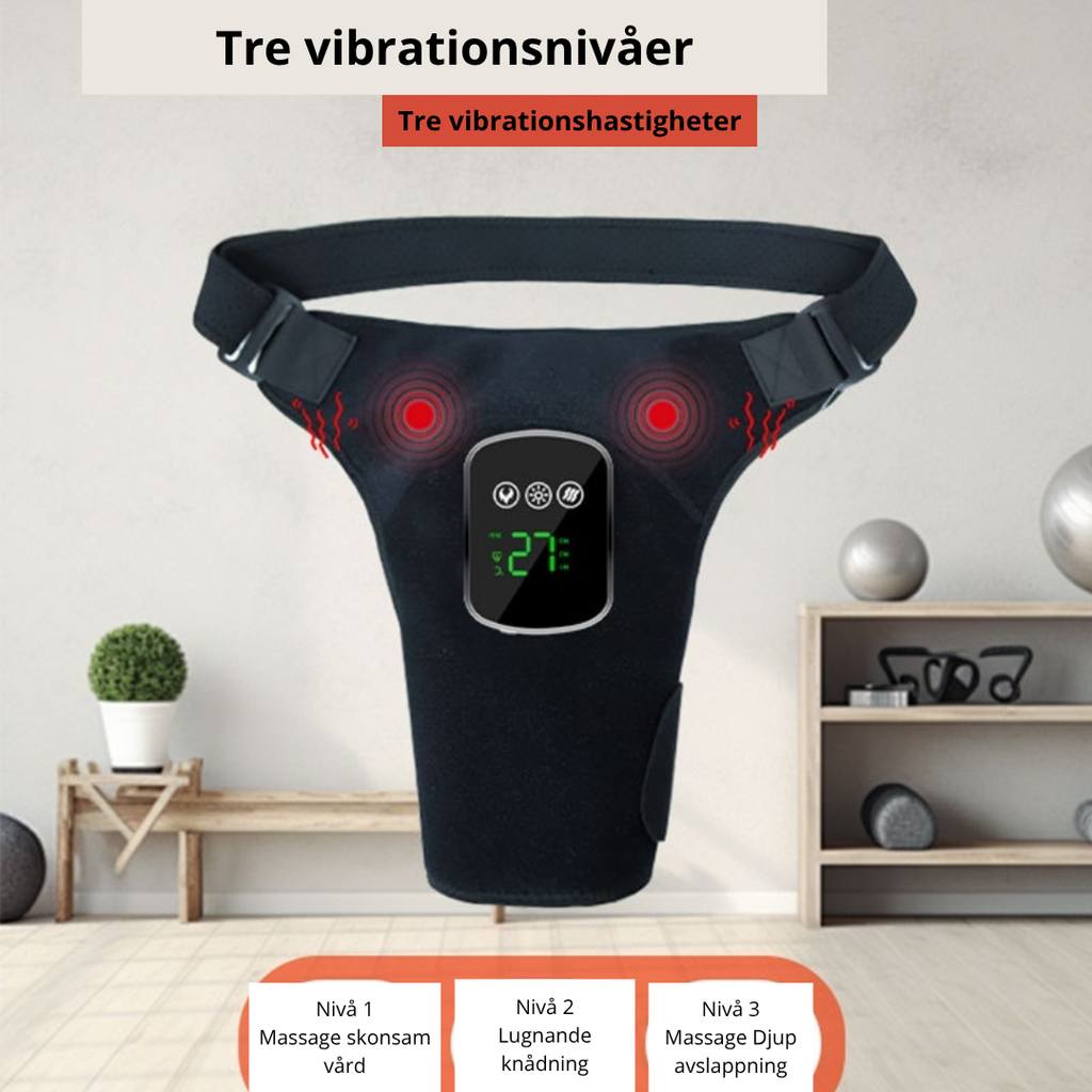 Värmemassager med Rött Ljus — Lindra Smärta på Hela Kroppen