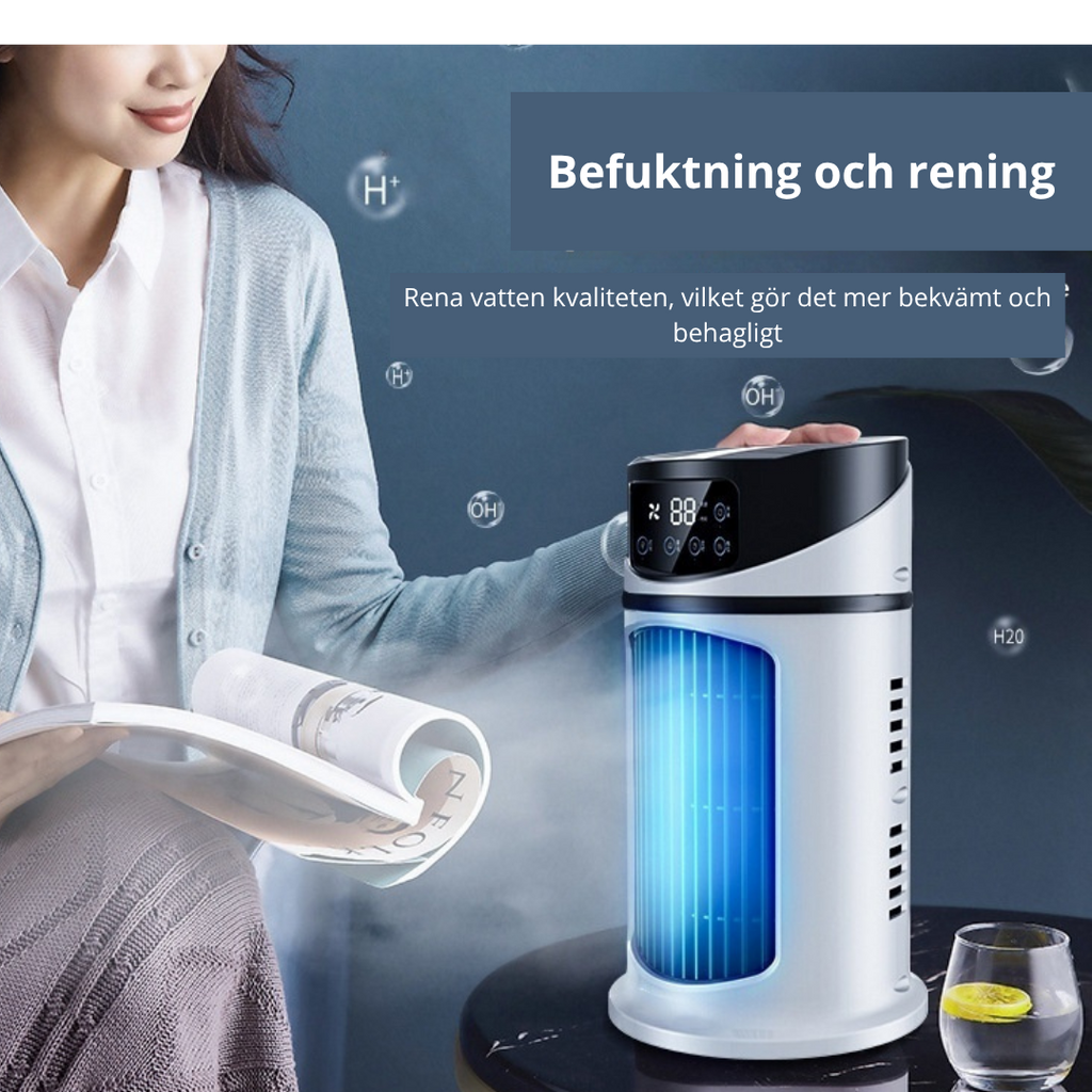 Portabel USB Luftkylare – Mini AC För Hem & Kontor