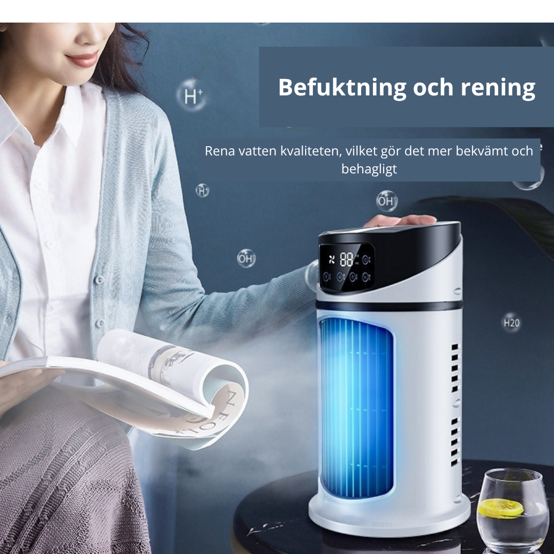 Portabel USB Luftkylare – Mini AC För Hem & Kontor