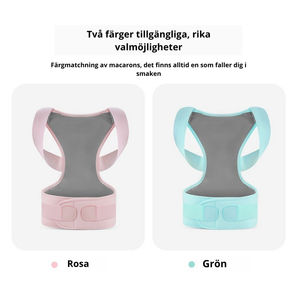 Hållningskorrektor – Räta Upp Ryggen & Axlarna