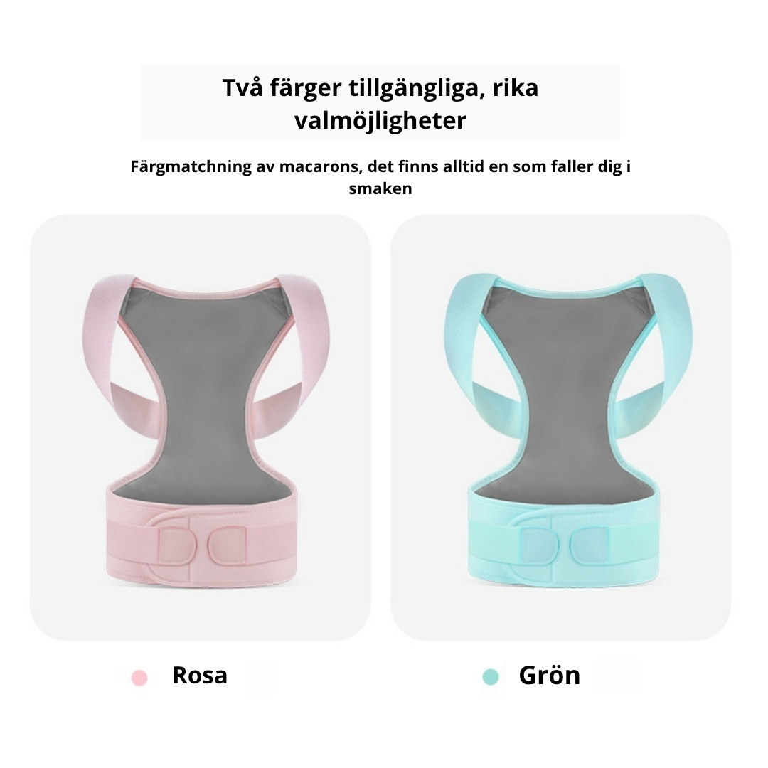 Hållningskorrektor – Räta Upp Ryggen & Axlarna