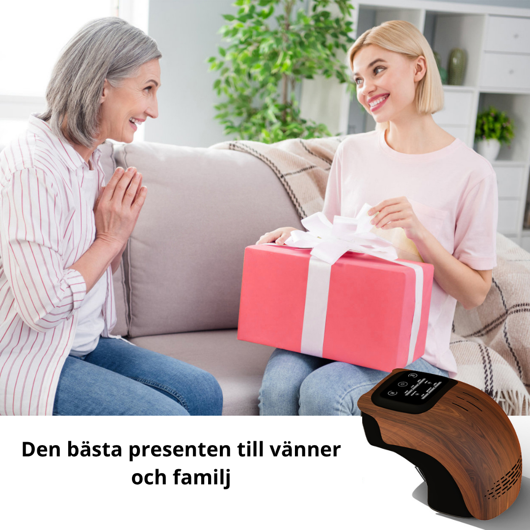 Premium Knämassager — Infraröd Laser & Värme för Knäsmärta