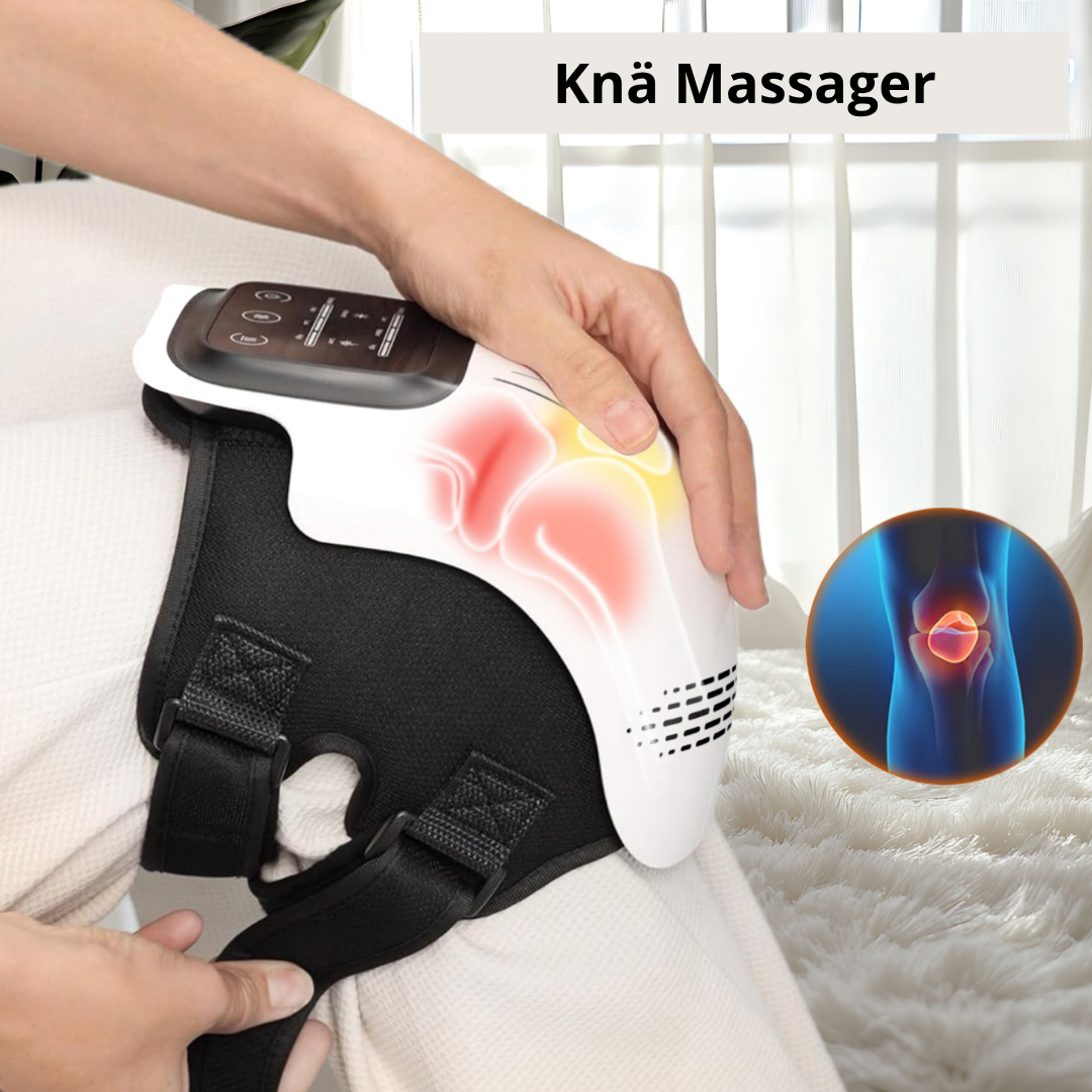 Premium Knämassager — Infraröd Laser & Värme för Knäsmärta