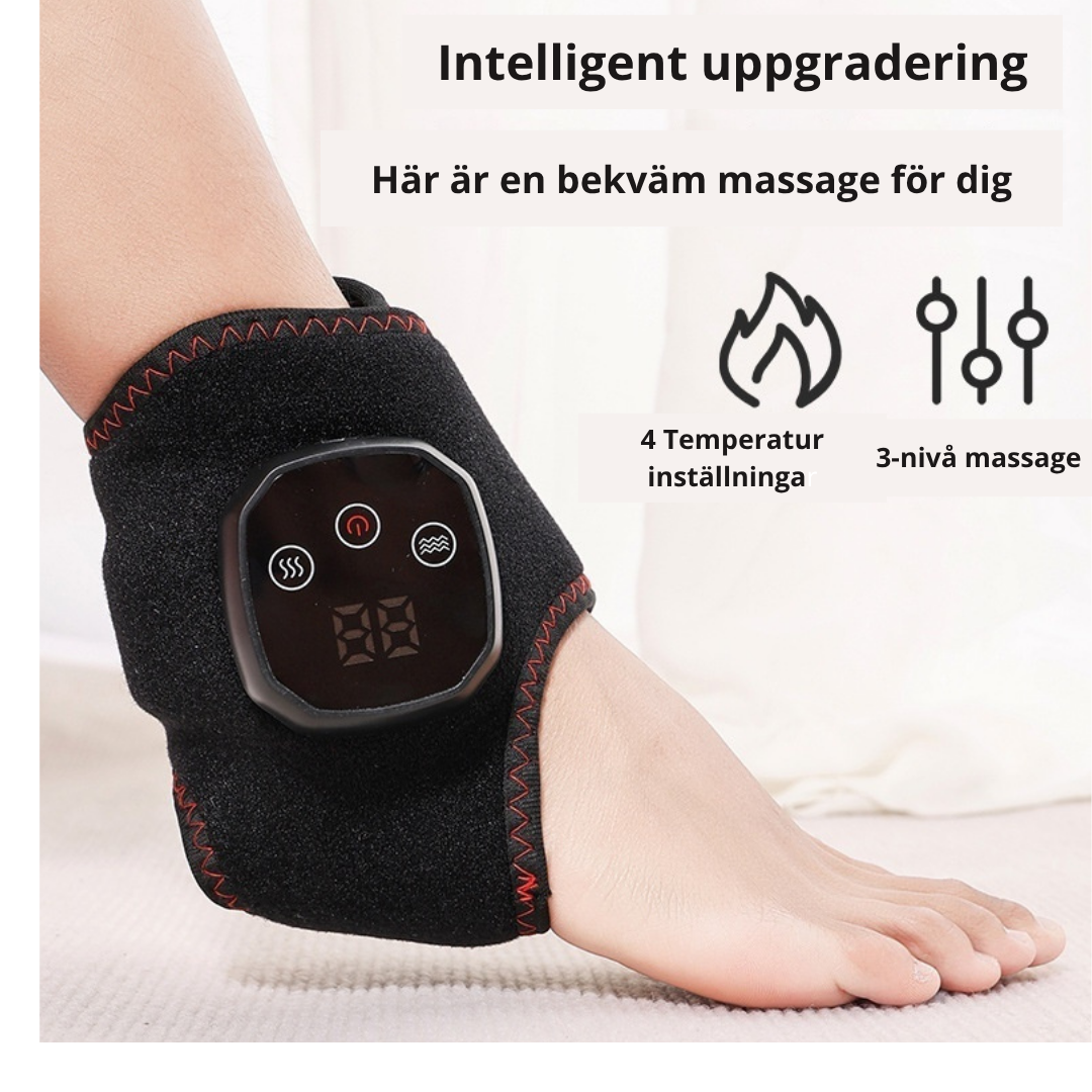 Smart Grafen Massager med Värme – Fotled, Handled & Knä