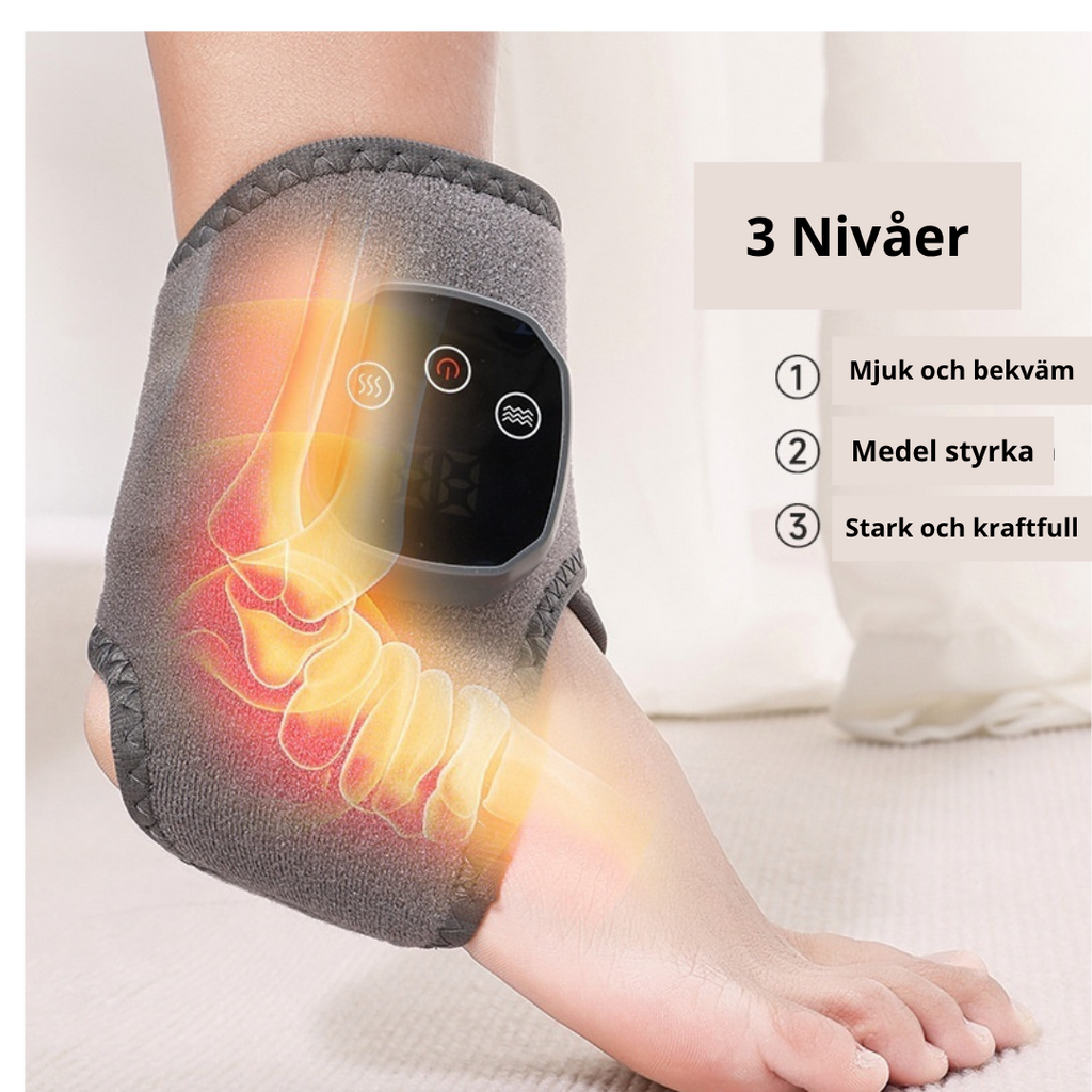 Smart Grafen Massager med Värme – Fotled, Handled & Knä