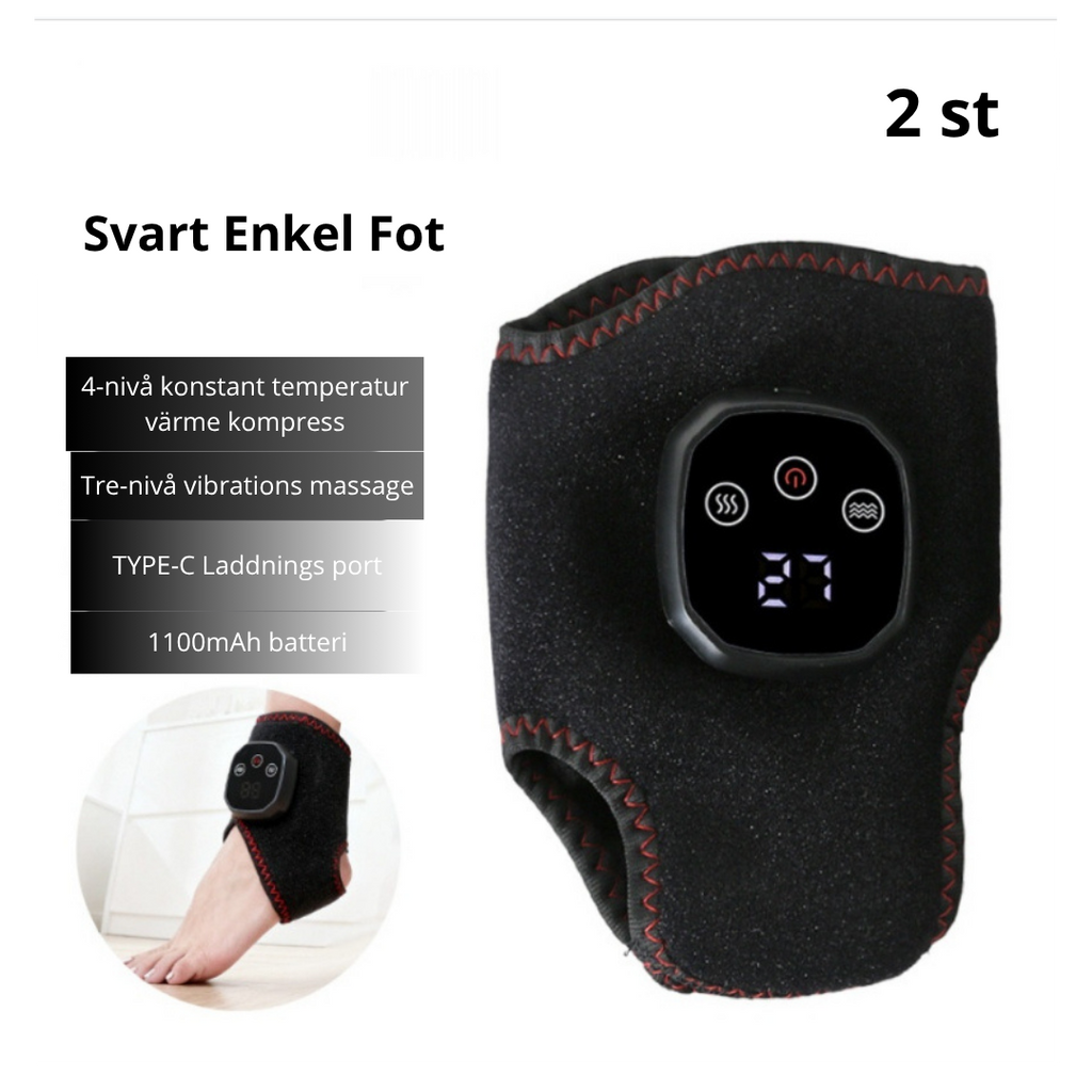 Smart Grafen Massager med Värme – Fotled, Handled & Knä