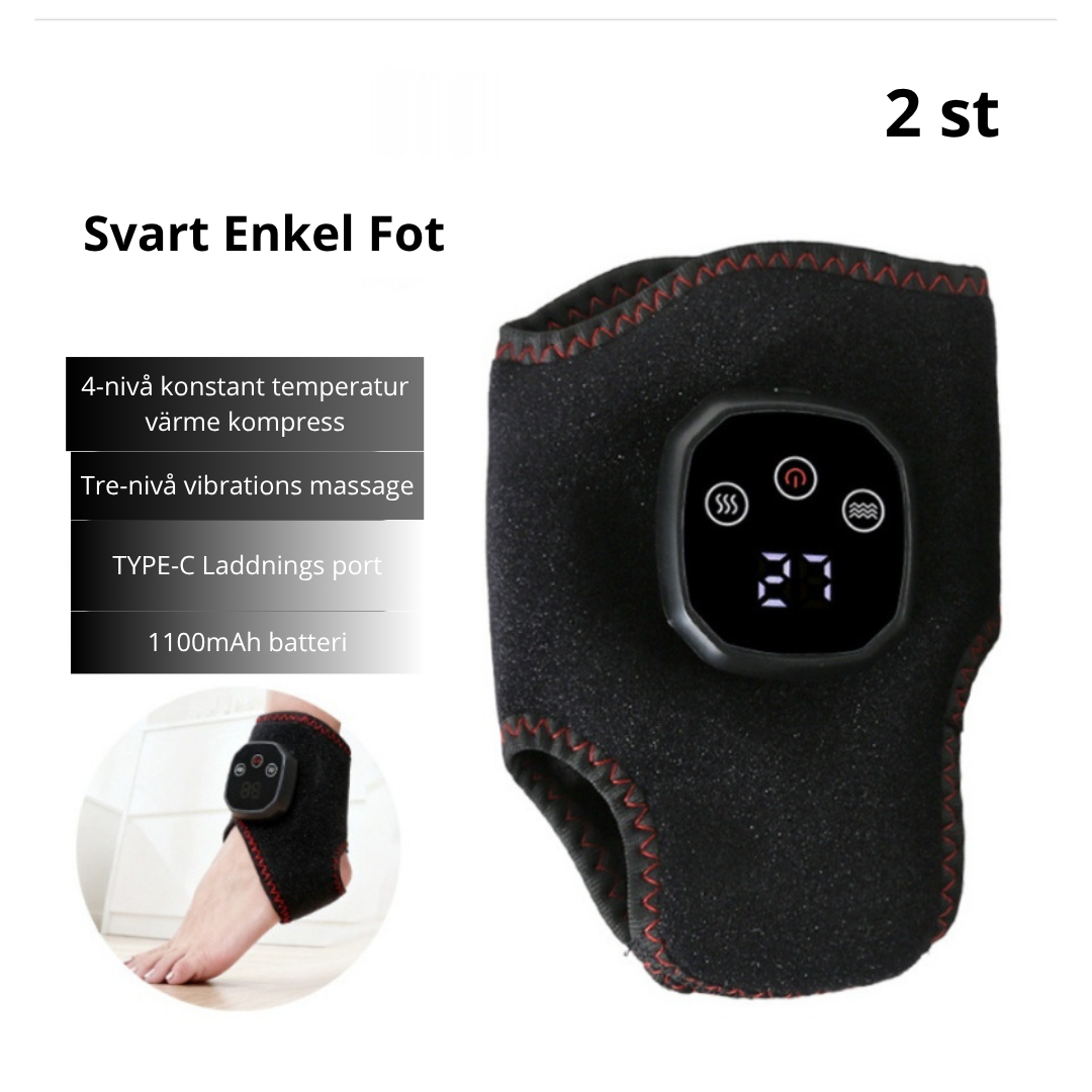 Smart Grafen Massager med Värme – Fotled, Handled & Knä