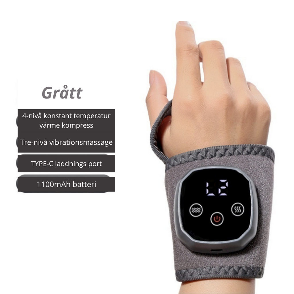 Smart Grafen Massager med Värme – Fotled, Handled & Knä