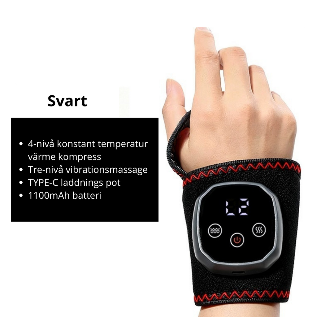 Smart Grafen Massager med Värme – Fotled, Handled & Knä