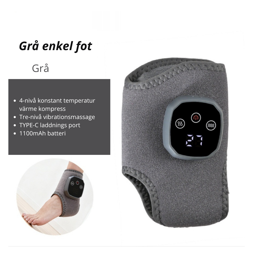Smart Grafen Massager med Värme – Fotled, Handled & Knä