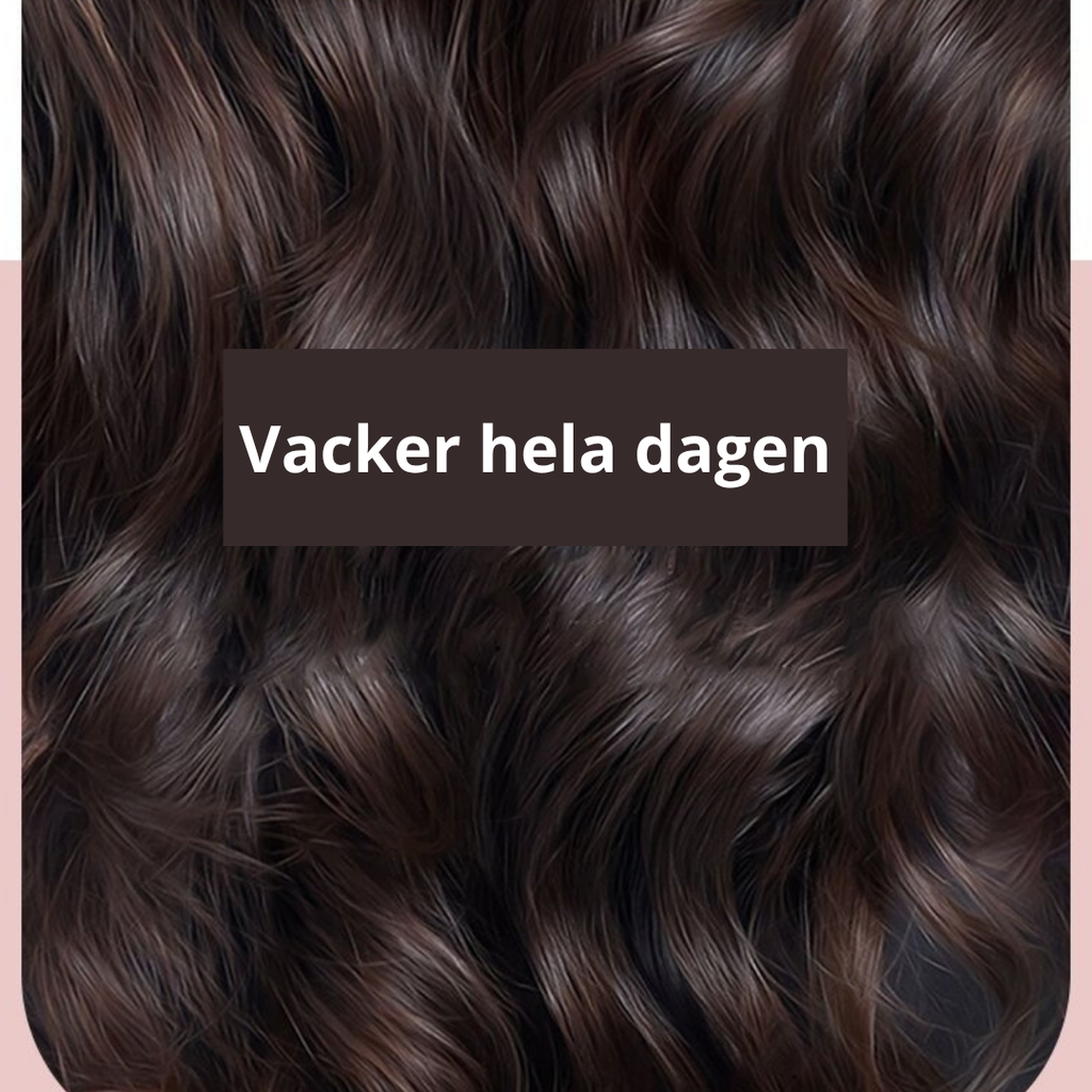 Intelligent Hårstyler med Negativa Joner — Räta & Krulla på En Gång