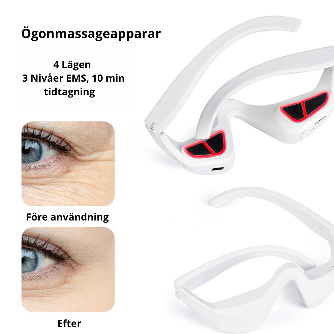 Ögonmassageglasögon — Lindra Trötta Ögon på Minuter