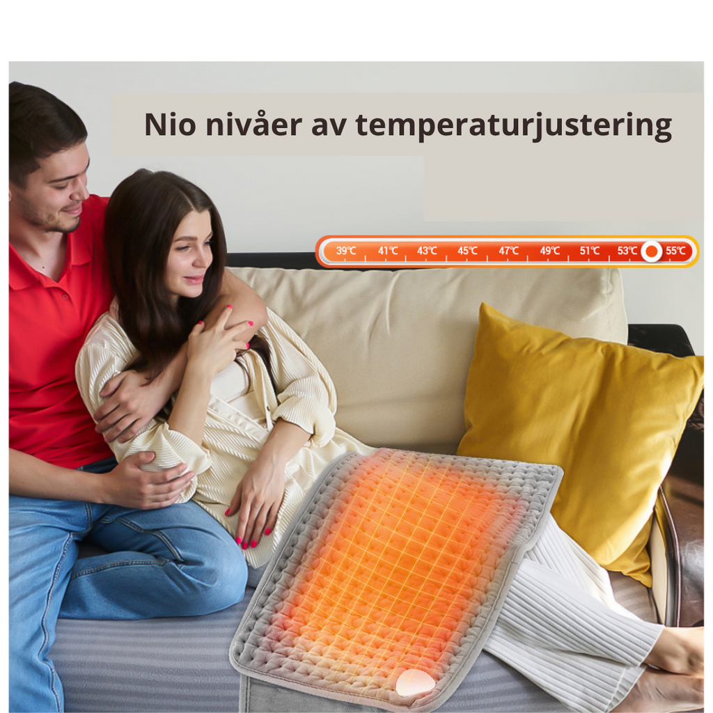 Elektriskt Värmebälte — Lindra Ryggsmärta & Håll Magen Varm!