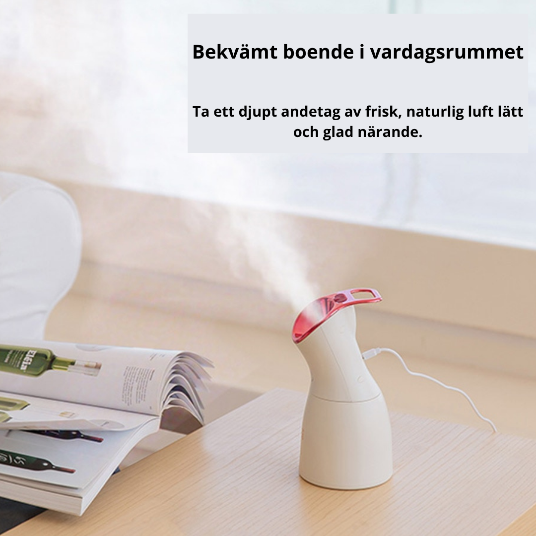 3-i-1 UV-Desinfektionslampa & Luftfuktare — Rent & Frisk Luft Hemma