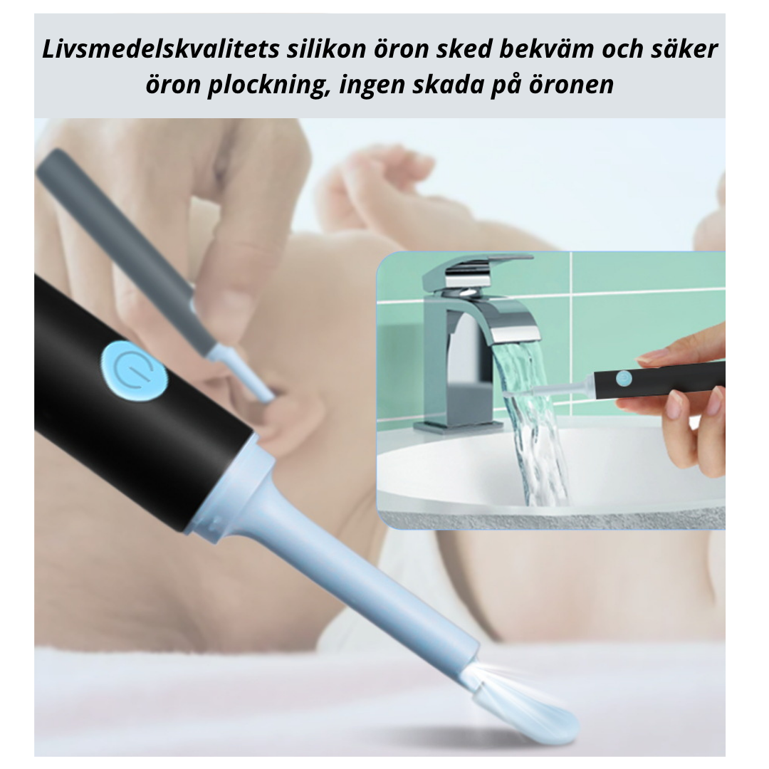 Smart Öronrengörare med Kamera — Se Vad Du Rengör!