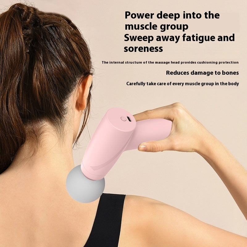 Mini Massagepistol — Lindra Muskelvärk & Stress Direkt